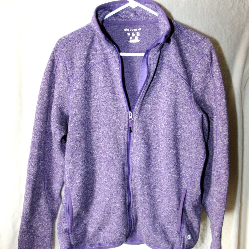 Purple Champion Fleece Jacket